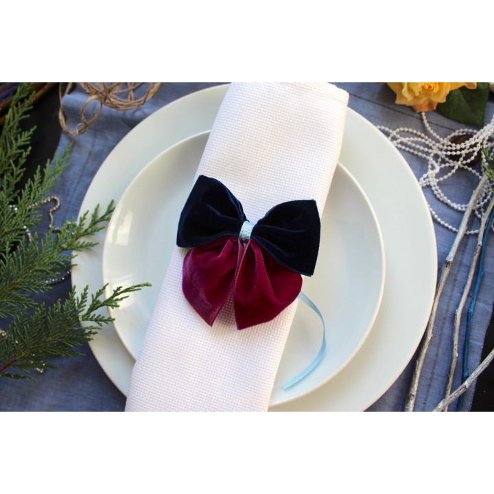 Velvet bow