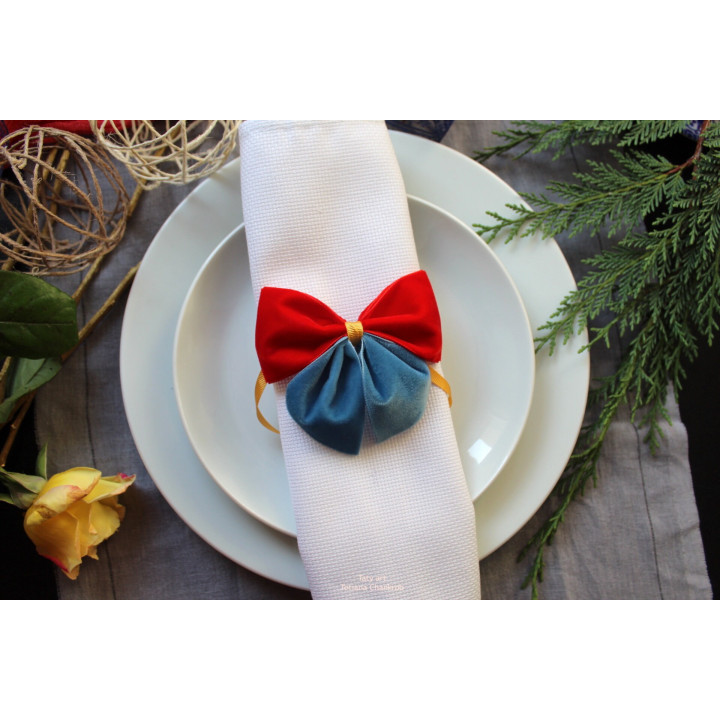 Velvet bow