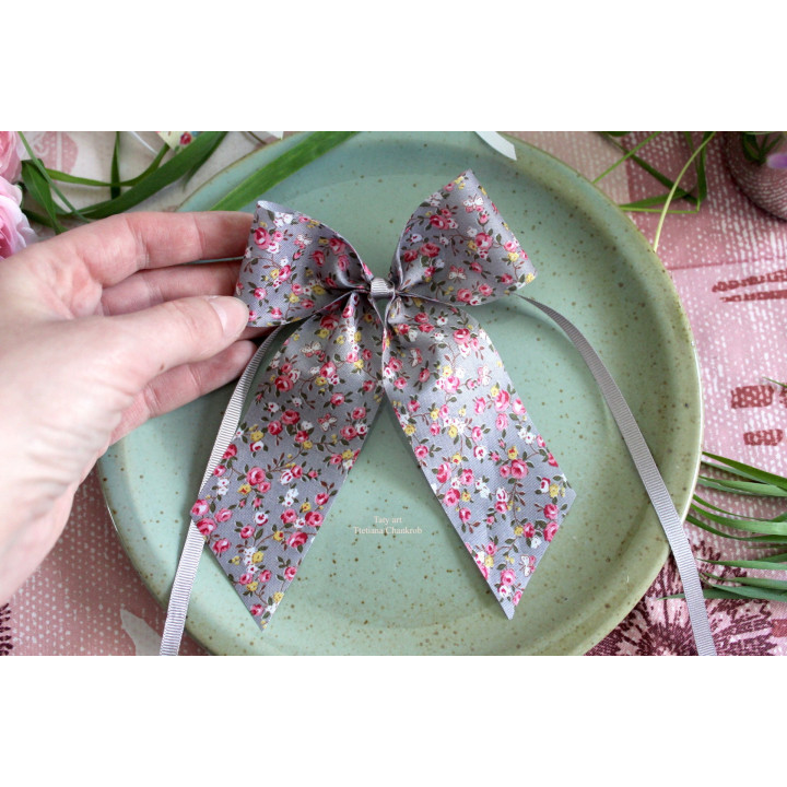Gingham bow