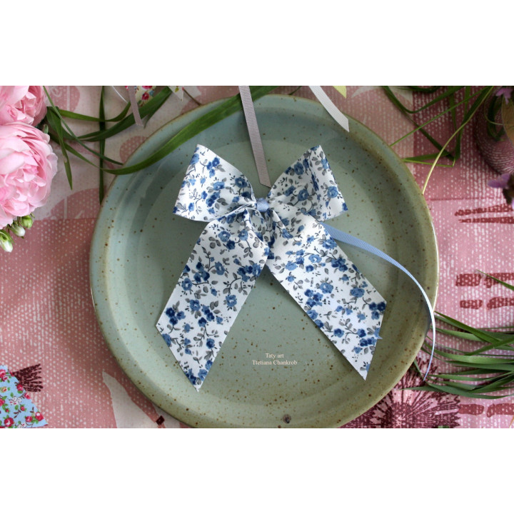 Gingham bow
