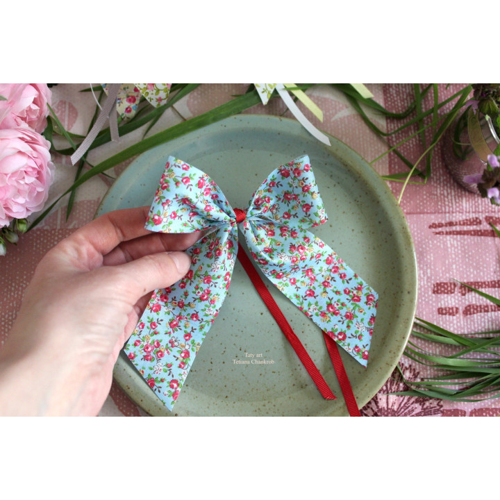 Gingham bow