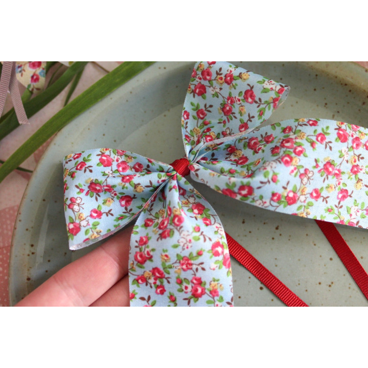 Gingham bow