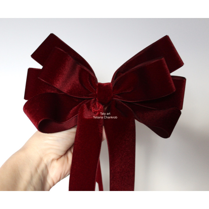 7" Velvet Bow Ties