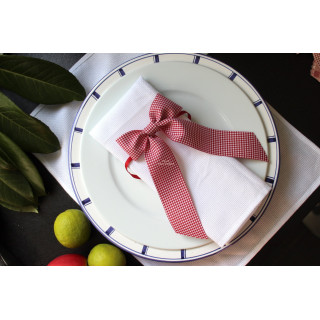 Easter napkin ring bow