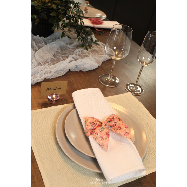 Gingham bow
